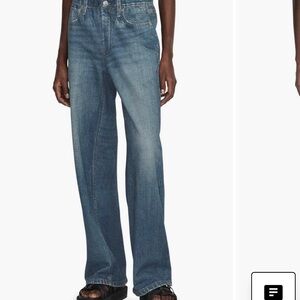 rb Miramar Wide Leg Cotton Terry Sweatpant Jeans